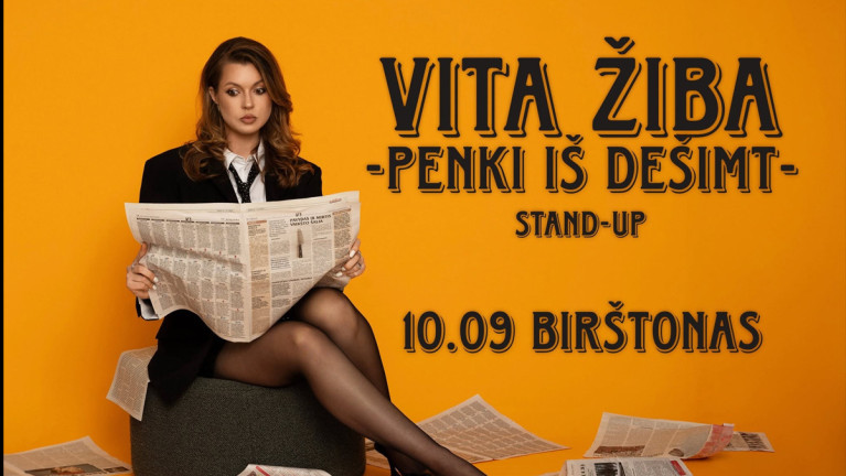 Vita Žiba I STAND-UP programa "5 iš 10” 